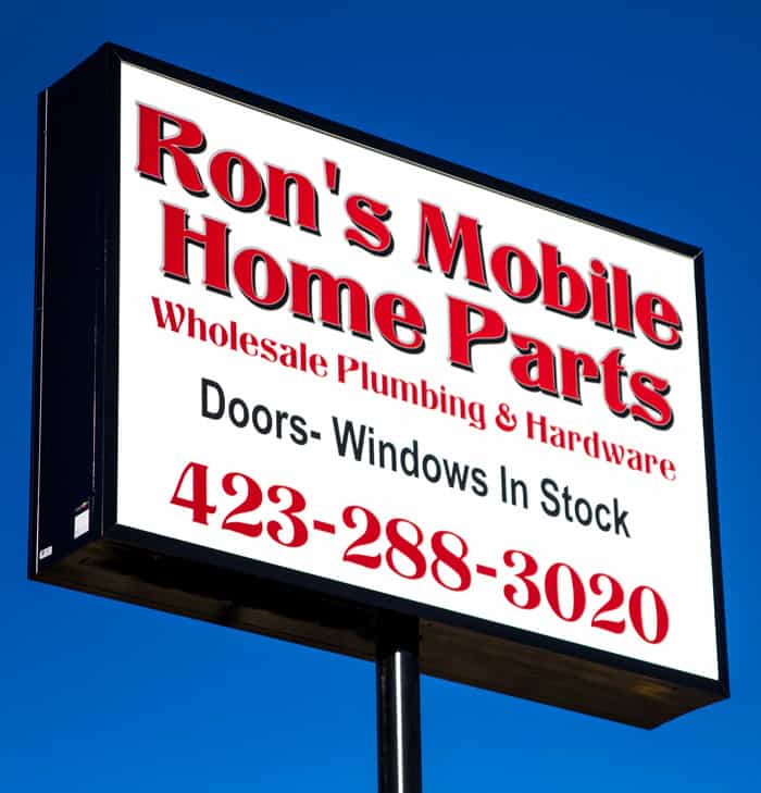 Mobile Home Parts & Accessories | Ron's Mobile Home Parts in Kingsport TN